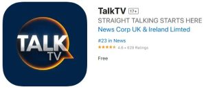 How to Use the Talk TV App