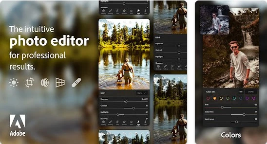 Best Photo Editing Apps Adobe Lightroom Mobile