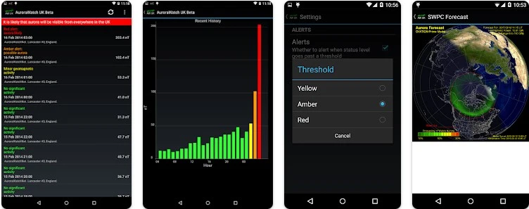 How to download and set up the Aurora Watch UK app