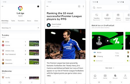 What is the OneFootball app
